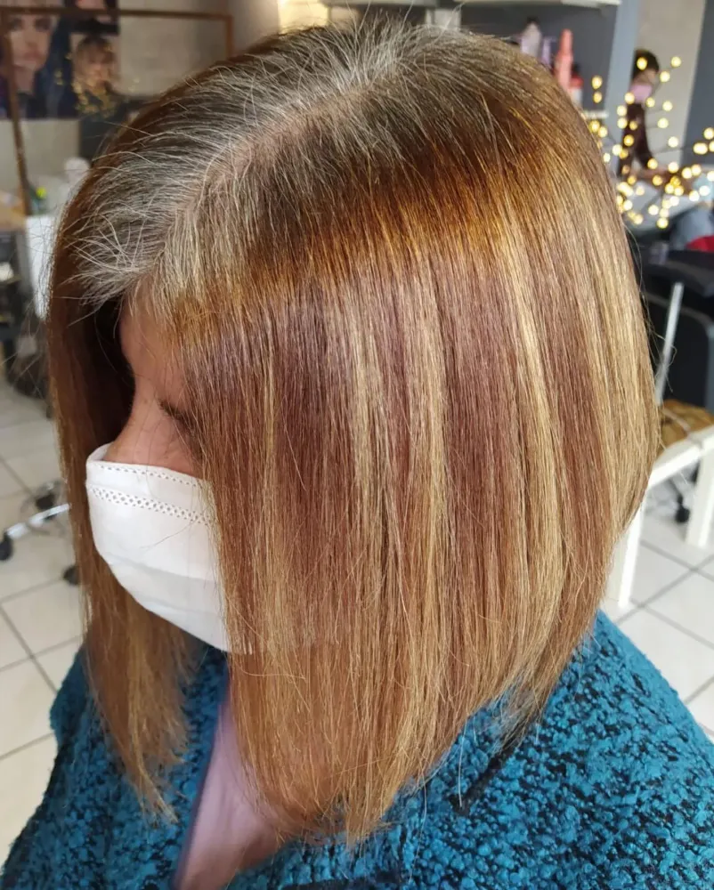 coloration racine blanche